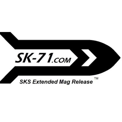 SKS EXTENDING MAG RELEASE ADAPTER
Sleek Ambidextrous design. 
Attaches to OEM release in minutes.
Solid Anodized Aluminum. 
Patents Pending 
MADE IN USA