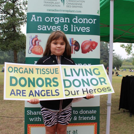 Celebrating organ & tissue donation recipients, living donors, donor families and all those that love them in Alberta