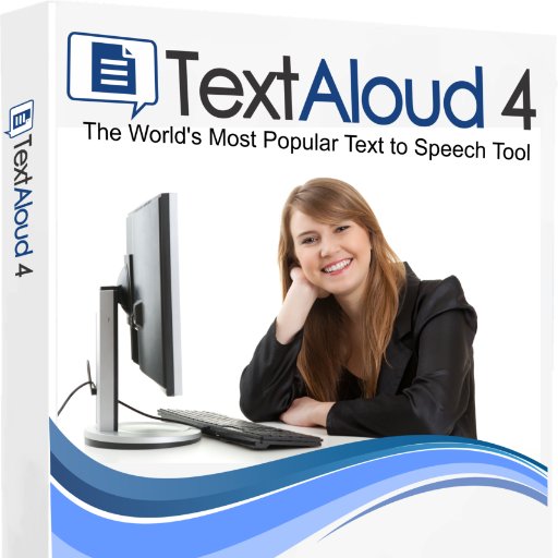 Makers of TextAloud software for Windows offered along with the  latest amazingly natural-sounding voices from multiple text to speech technology providers.