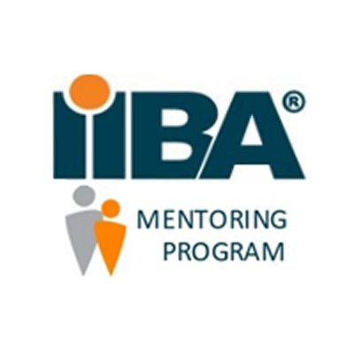 Follow us for information about mentoring with the IIBA.