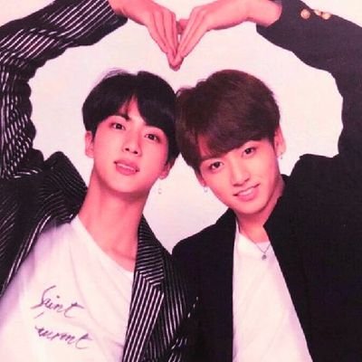 kookjin / jinkook
| anything jin x kook is high quality content
| the headquarters for everything jinkook
| jinkook / kookjin AUs in likes
| RPS = don’t tag bts
