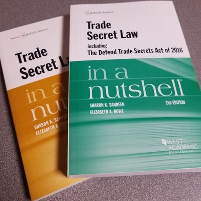 Info. about trade secret law & information law and governance. Ask me about UTSA, DTSA, and EU T/S Directive. See @SharonSandeen for other thoughts.