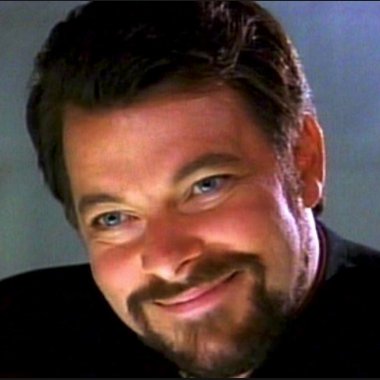 Commander William T. Riker of the Federation starship Enterprise is here to brighten your day with a compliment.

A Star Trek parody twitter bot.