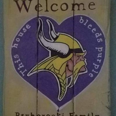 Krazy Horse Mom, and and Krazier Viking Fanatic by Marriage...Love my family and my football