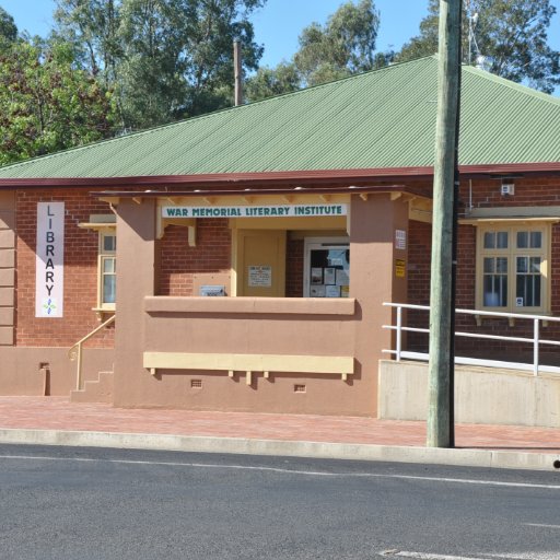 A small, friendly country public library.  Come on in!