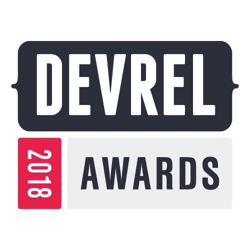 The DevRel Awards are organised by Hoopy as part of #DevRelCon London.
Nominations are open to everyone and the winners will be chosen by an experienced jury.