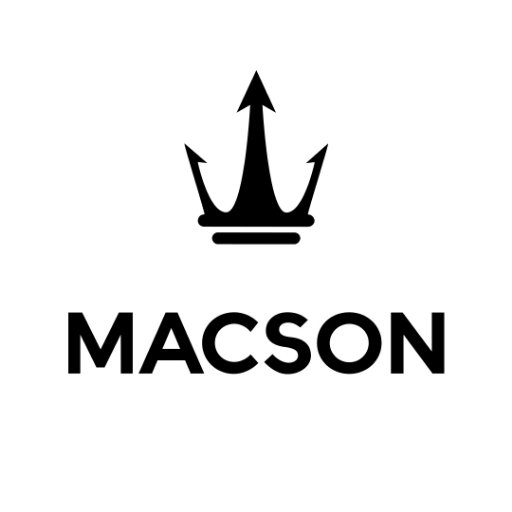 Twitter oficial de las tiendas de ropa masculina Macson, disponible para la venta online en https://t.co/01MTYv7wYV