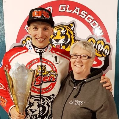 loves Glasgow Tigers and speedway in general, fave current rider is Craig Cook