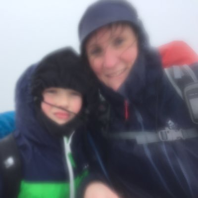 I'm just a mum thats just started taking her son on mountain adventures. Loving every second of sharing a passion, but not seeing many other mums up there!
