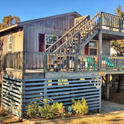 CaptainsCabnOBX's profile picture. Cozy beachbox, budget-friendly Outer Banks beach time in a central location for fishing, kayaking, relaxing on the decks with a book and a drink!