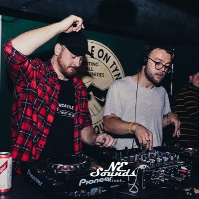 Newcastle based DJs. Suspect dancers.