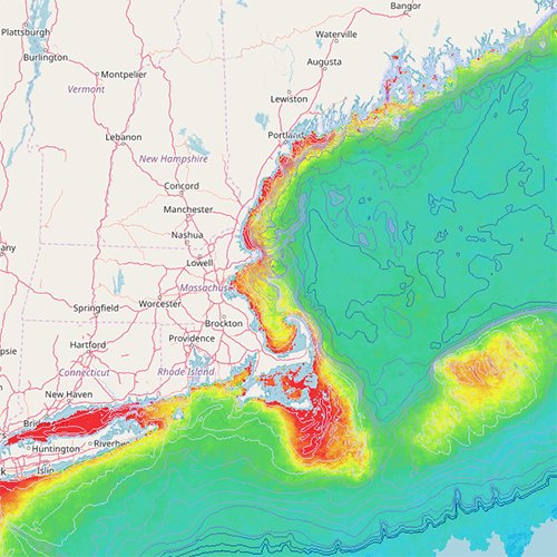 Public source of expert-reviewed interactive maps & data on New England's ocean ecosystem, economy and culture. Maintained by Northeast Regional Ocean Council.