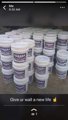 we are the manufacturers of SAHARA PAINT products. A high quality paint that prides in durability and affordability. We manucture all spectrum of finishes .