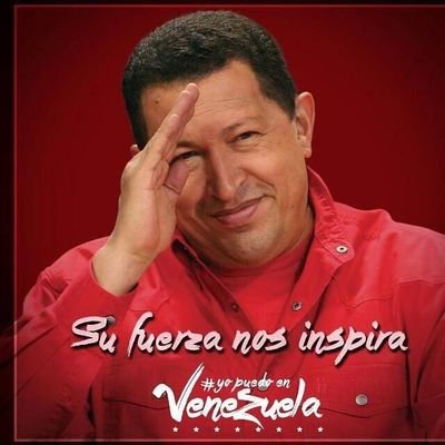 CHAVISTA Y SOCIALISTA DE CONCIENCIA HASTA LA MUERTE. Y CON MI AMADO COMANDANTE CHÁVEZ EN EL CORAZÓN.