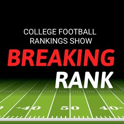 BreakingRank1's profile picture. Live College Football radio show breaking down the weekly rankings every Wednesday night 8/7 ct. Hosted by @Riggin_Rick. Phone line 917-889-8516 #CFB