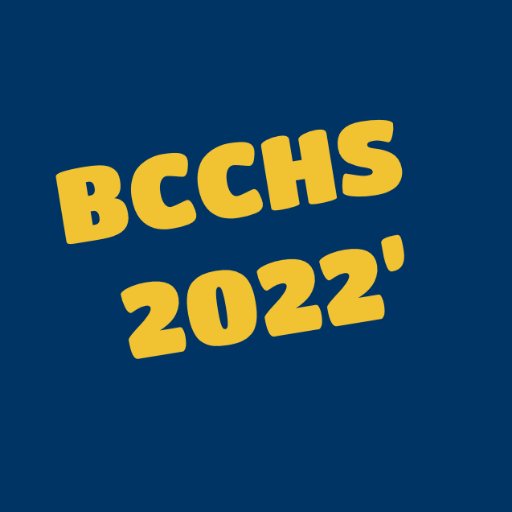 BCCHS Class Of 2022 twitter. 
If you have any questions message us!
Making it a great year!