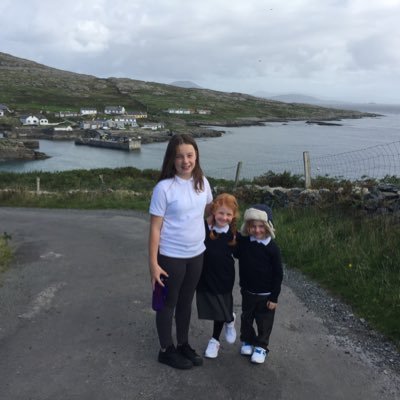 Officially Ireland's smallest school! We are located 9 miles off the coast of Co. Mayo, Ireland.