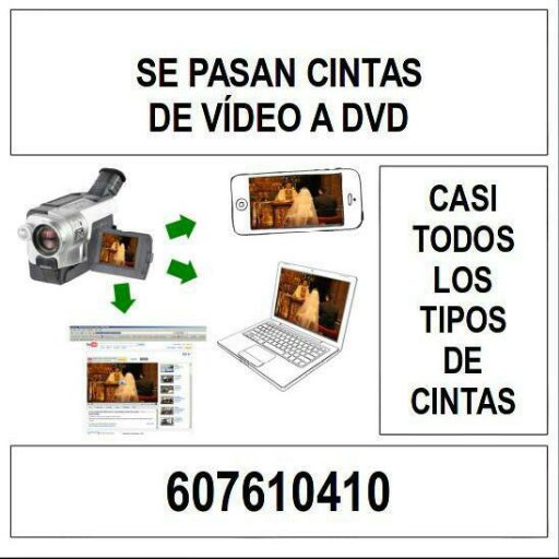 Servicio de digitalización de vídeos. No dejes que tus recuerdos se pierdan. Aprovecha las nuevas tecnologías para tenerlos siempre a mano.