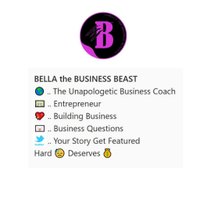 Bella_The_Business_Beast(@Bella_Biz_Beast) 's Twitter Profile Photo