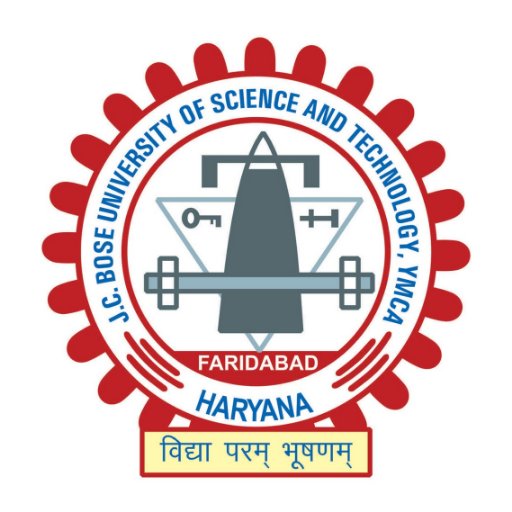 This is Official account of J.C. Bose University of Science and Technology, YMCA, Faridabad.