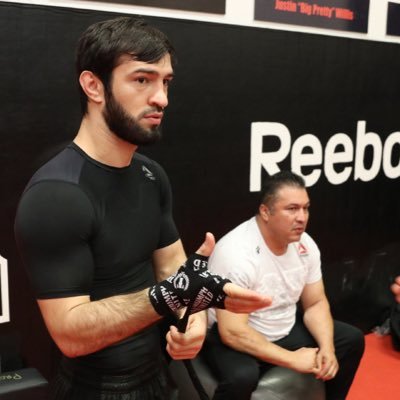 Chechen fighter in the UFC, featherweight title. #Tukhugov