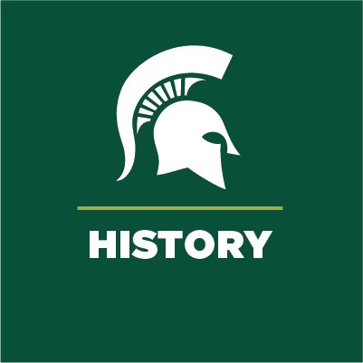 The official Twitter feed for the Department of History at Michigan State University connecting faculty, students and alumni across the web.