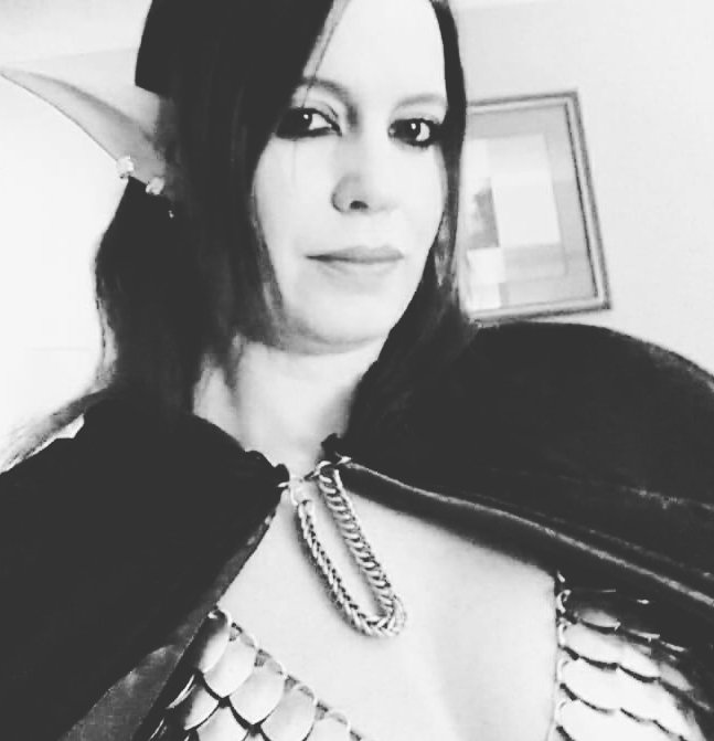 I am a stay at home mother of three , I am the owner and run Celestial Chainmail an online shop .