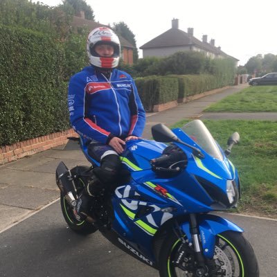 Leicester lad and a proud dad,attempts the odd game of rugby still, contracts manager and part time trucker.Motorcyclist on a sunny day.