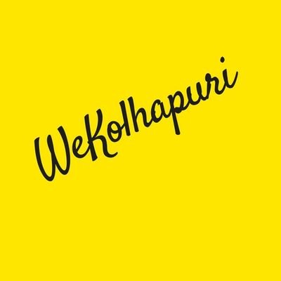 Twitter Account of We Kolhapuri FB page.