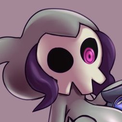 Morte, the busty duskull that spends her life bugging 