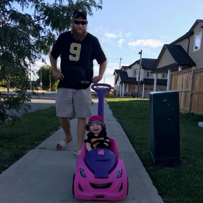 Girl Dad, New Orleans Saints #WhoDat⚜️