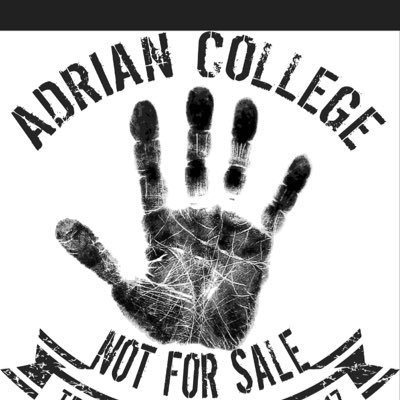 We are Adrian College's Not for Sale organization where we fight to spread awareness of slavery still alive today