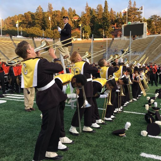The California Golden Bones of the University of California Marching Band