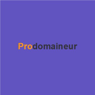 Domainer, my nickname is Prodomaineur. Design enthusiast. I live in the South of France on the #Frenchriviera