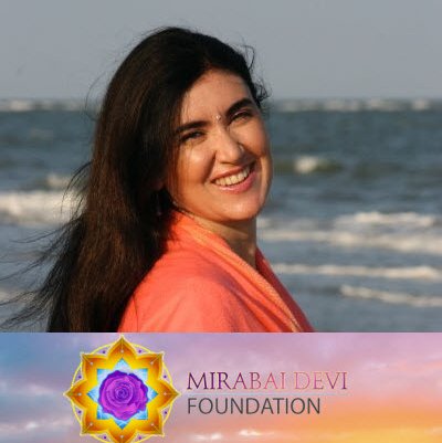 I am a spiritual teacher, conduit for healing, author, and founder of the Mirabai Devi Foundation.