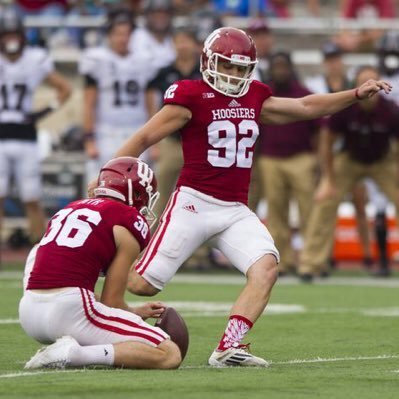 Former kicker at Indiana University “Dream big, work hard, stay humble