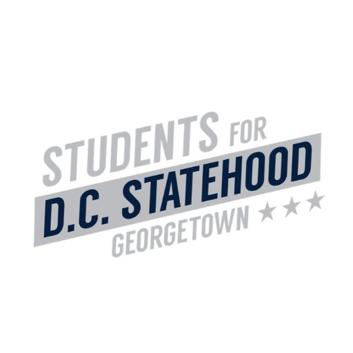 The Georgetown University Chapter of @StudentsforDC #DCStatehood