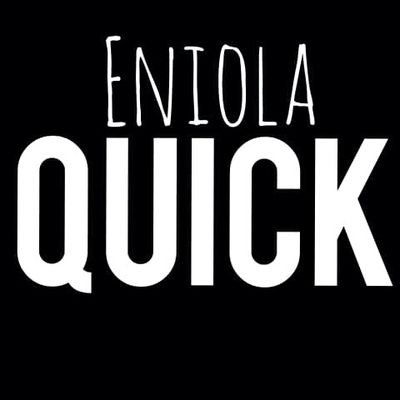 Rapper,Singer,Entertainer,Chef,Video Director/Editor ENIOLA QUICK VISUALS 🎭 IG:@iam_quick kindly check out my Freestyles on IG🔝I’m a MANCHESTER RONALDO FAN🐐