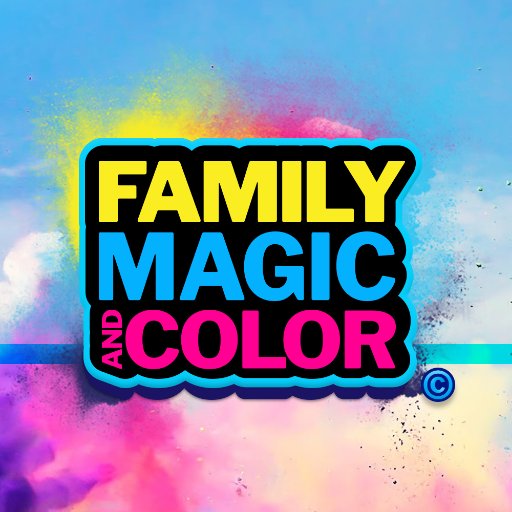 Family Magic And Color es la carrera de polvos más feliz del planeta: una mezcla de sentimientos que pintan de color el corazón de los participantes.