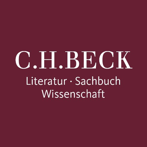 Neuigkeiten aus dem Publikumsverlag twittert die Social Media Redaktion von C.H.Beck Literatur - Sachbuch - Wissenschaft. https://t.co/QXLHFKZV7d…