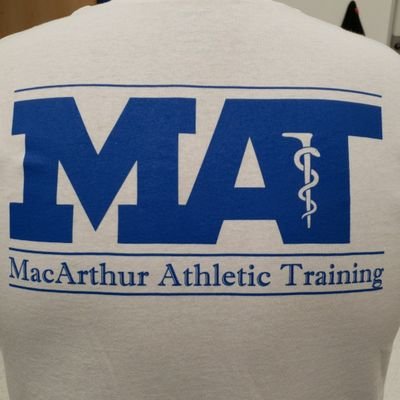 The official Twitter of the Douglas MacArthur Athletic Training Program.

Register for the 2024-25 Physicals Here: https://t.co/mtVRgeg554