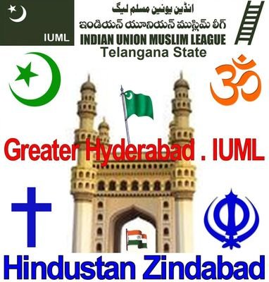 Please Support 🇮🇳
Indian Union Muslim League Party 
Telangana State & Greater Hyderabad  🇮🇳 INDIA 🇮🇳

Jai Hind  
Hindustan Zindabad 
Bharat Mata Ki Jai