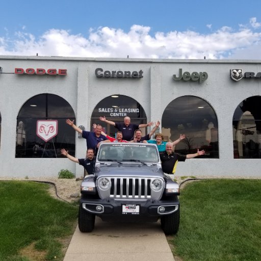 Official Twitter Account for Coronet Chrysler Dodge Jeep Ram. Contact us anytime at (866) 726-6048 or at 
http://t.co/zNNn8xkduo