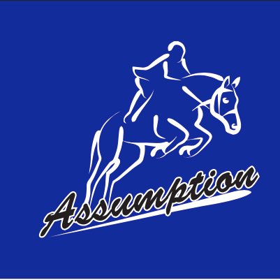 Assumption University’s Equestrian Team. Competing IHSA Region 1, Zone 1.