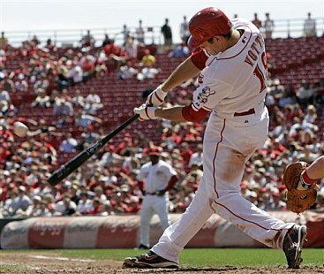 First baseman for the Cincinnati Reds. He deserves to be the MVP.