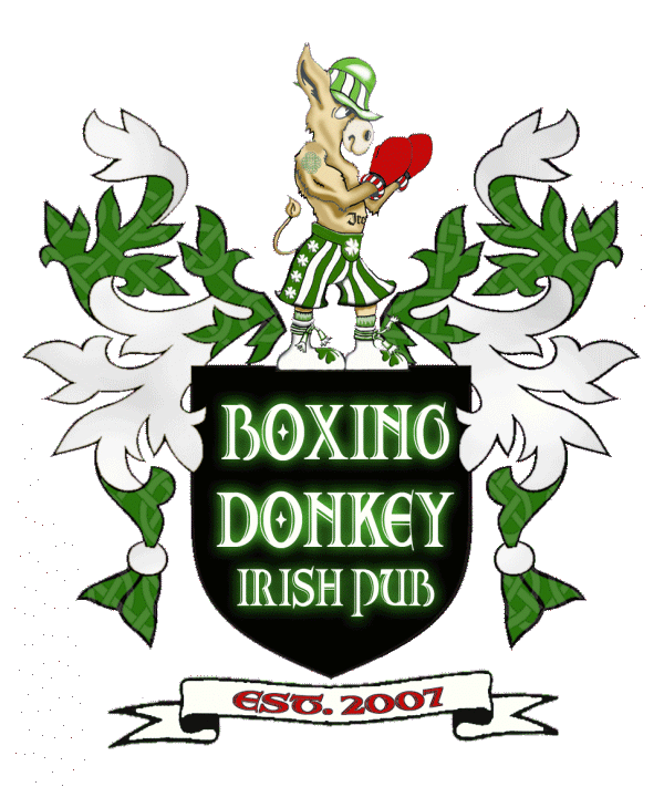 Boxing donkey