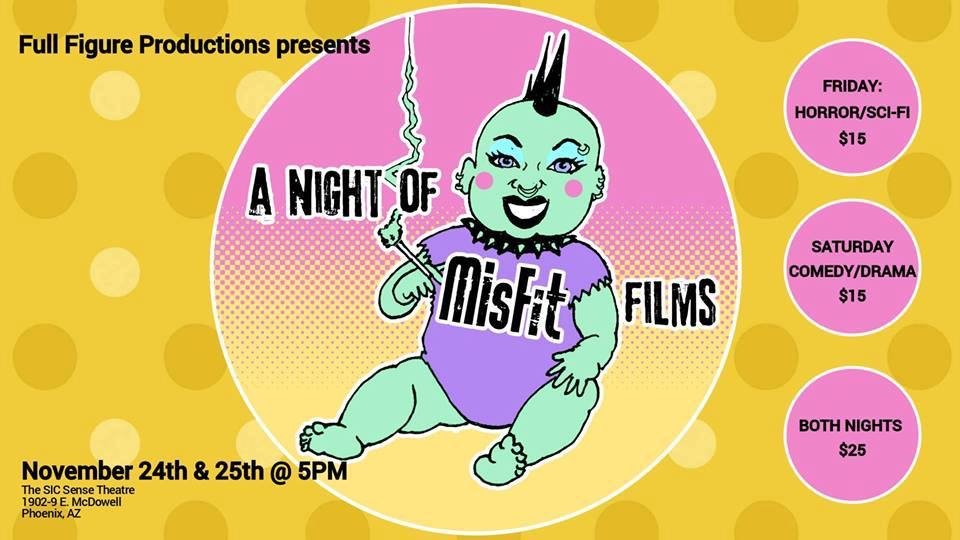 A Night Of Misfit Films Film Festival, phœnix, Arizona. https://t.co/Cky85HXdQs