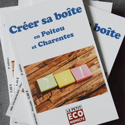 creersaboite's profile picture. Guide pratique de la création-reprise d'entreprise en Poitou et Charentes ; une publication du groupe le Petit économiste