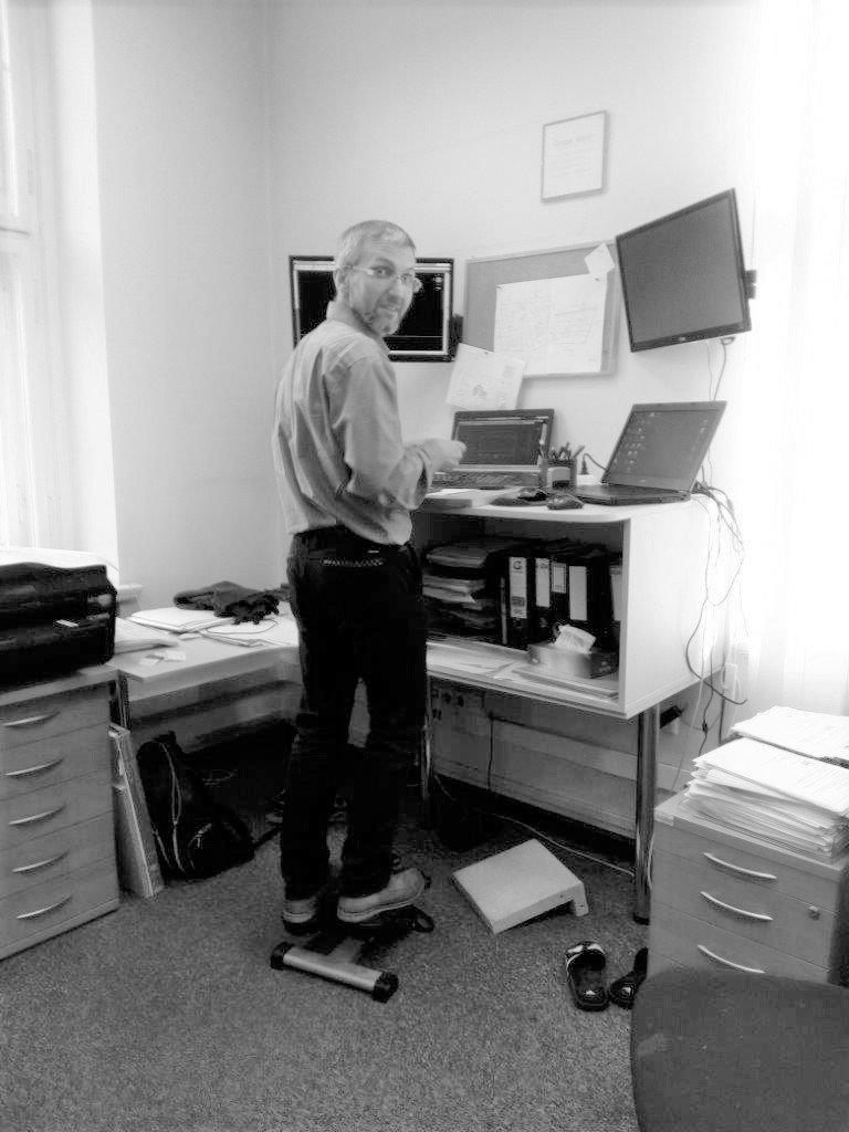 JakubSlawuski's profile picture. Walking at work in office. All the day. Who can imagine it? We! You are welcome on the better side of life. Just do it.