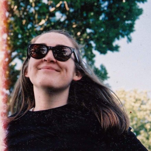 rachnozz's profile picture. mostly tweets about theatre and poems and books and stuff - she/her own views